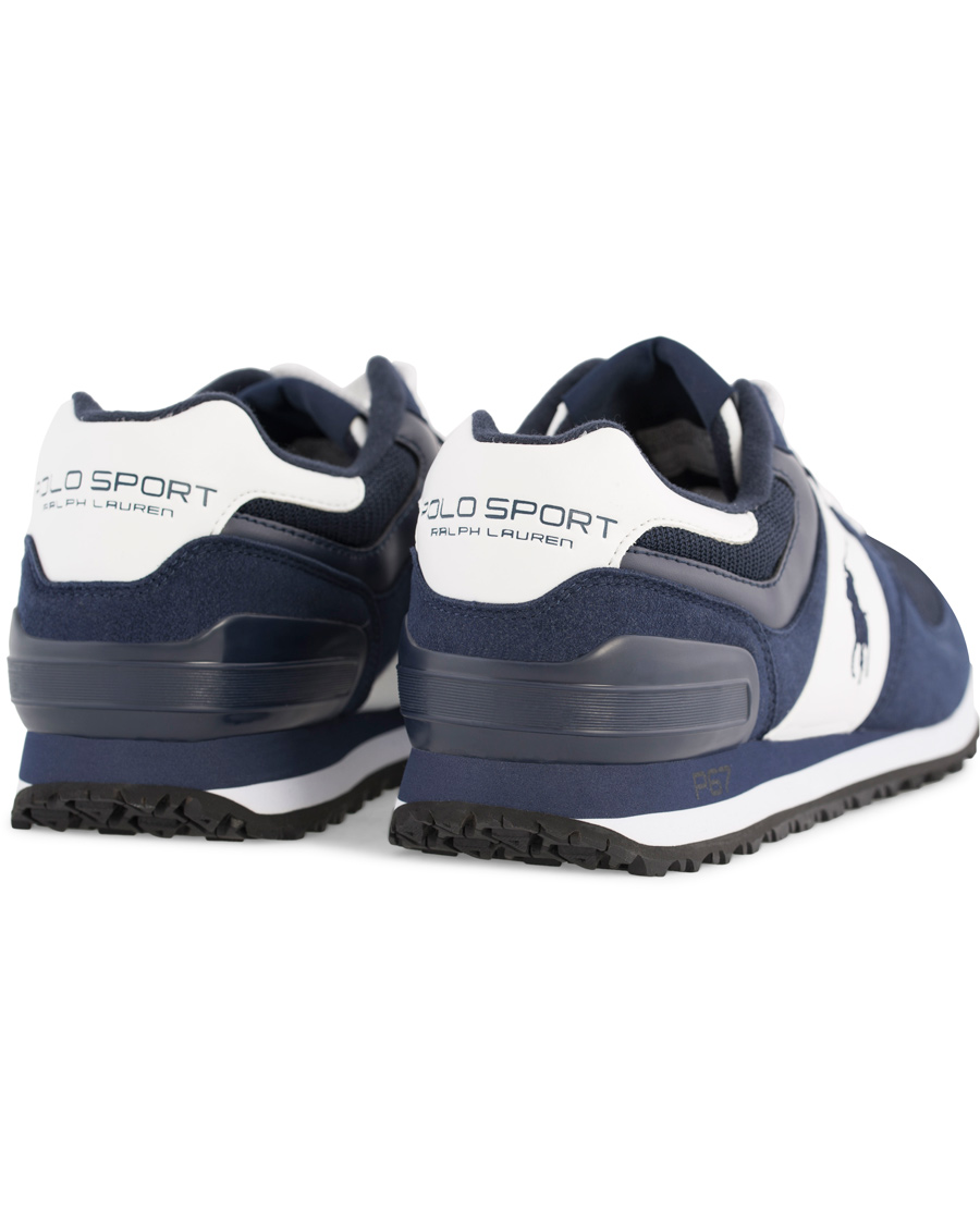 Herre | Polo Sport Ralph Lauren Slaton Pony Running Sneaker Navy/White | Polo Sport Ralph Lauren | Slaton Pony Running Sneaker Navy/White
