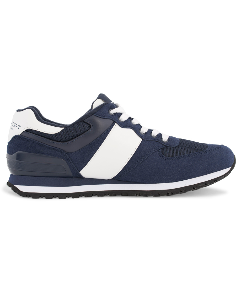 Herre | Polo Sport Ralph Lauren Slaton Pony Running Sneaker Navy/White | Polo Sport Ralph Lauren | Slaton Pony Running Sneaker Navy/White