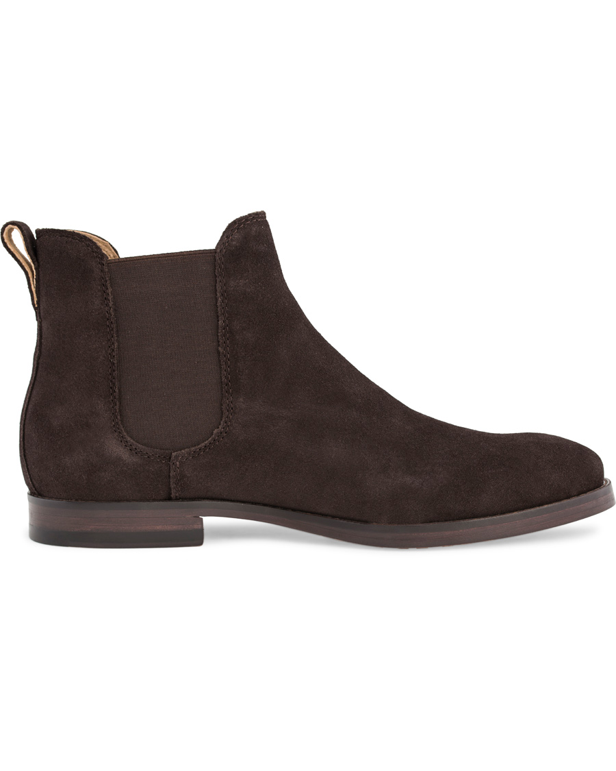 Herre | Polo Ralph Lauren Dillian Chelsea Boot Dark Brown Suede | Polo Ralph Lauren | Dillian Chelsea Boot Dark Brown Suede