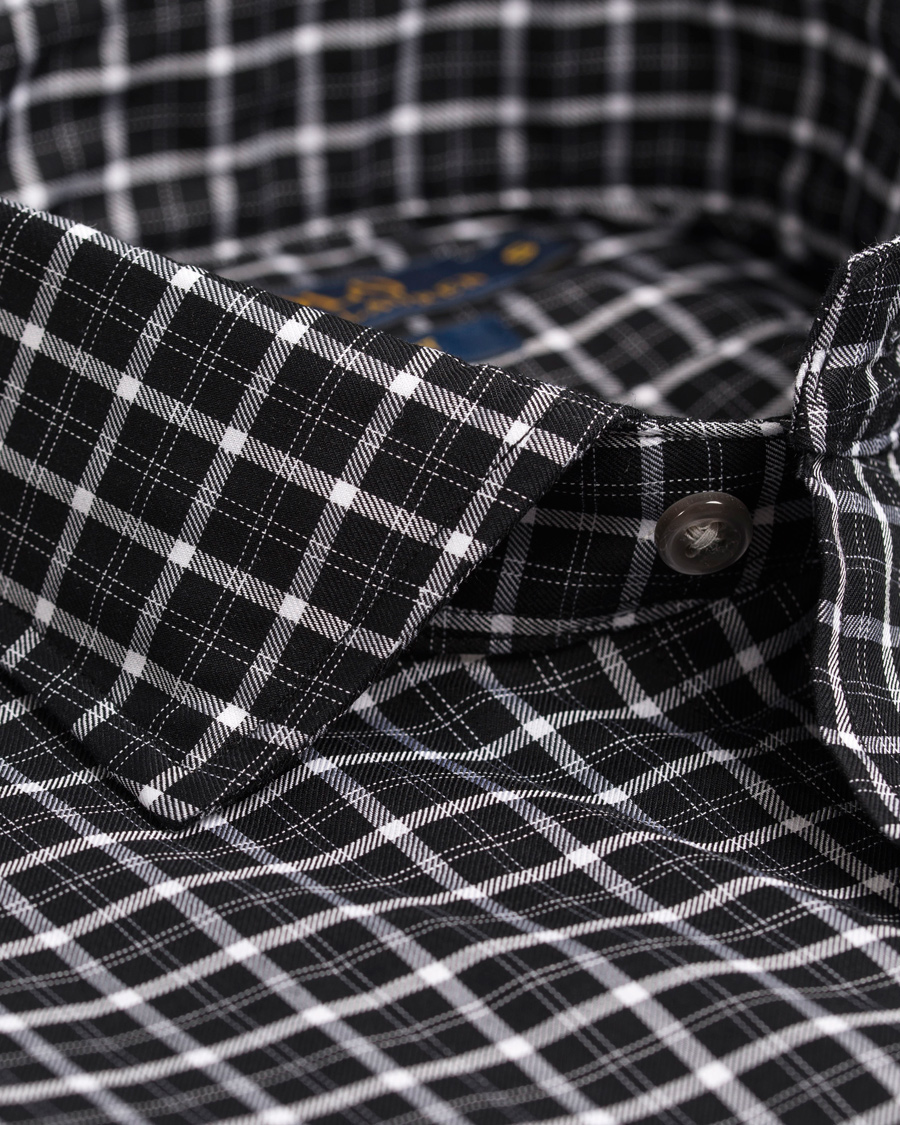 Herre | Skjorter | Polo Ralph Lauren | Slim Fit Estate Shirt Check Black/White
