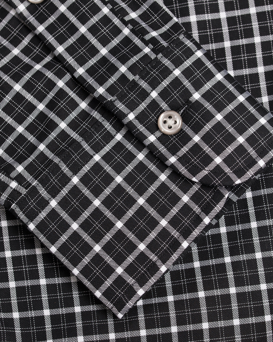 Herre | Skjorter | Polo Ralph Lauren | Slim Fit Estate Shirt Check Black/White