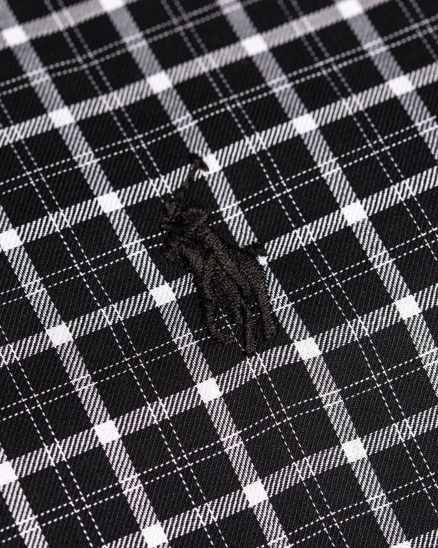 Herre | Skjorter | Polo Ralph Lauren | Slim Fit Estate Shirt Check Black/White