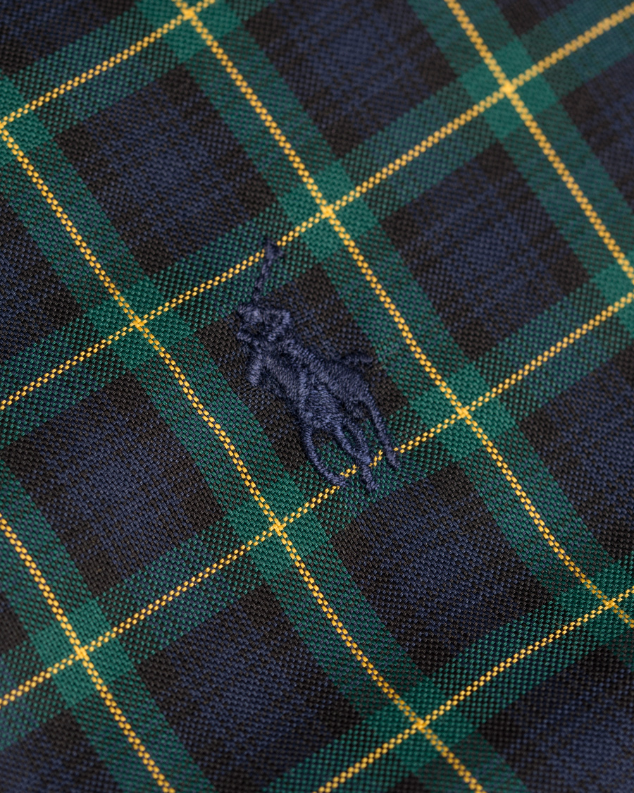 Herre | Skjorter | Polo Ralph Lauren | Core Fit Oxford Shirt Check Navy/Green