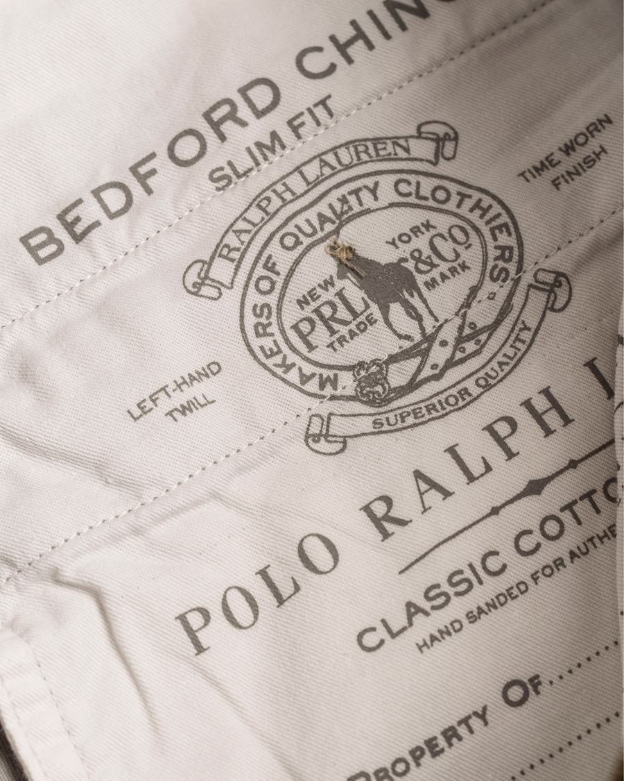 Herre | Bukser | Polo Ralph Lauren | Bedford Slim Fit Chino College Grey