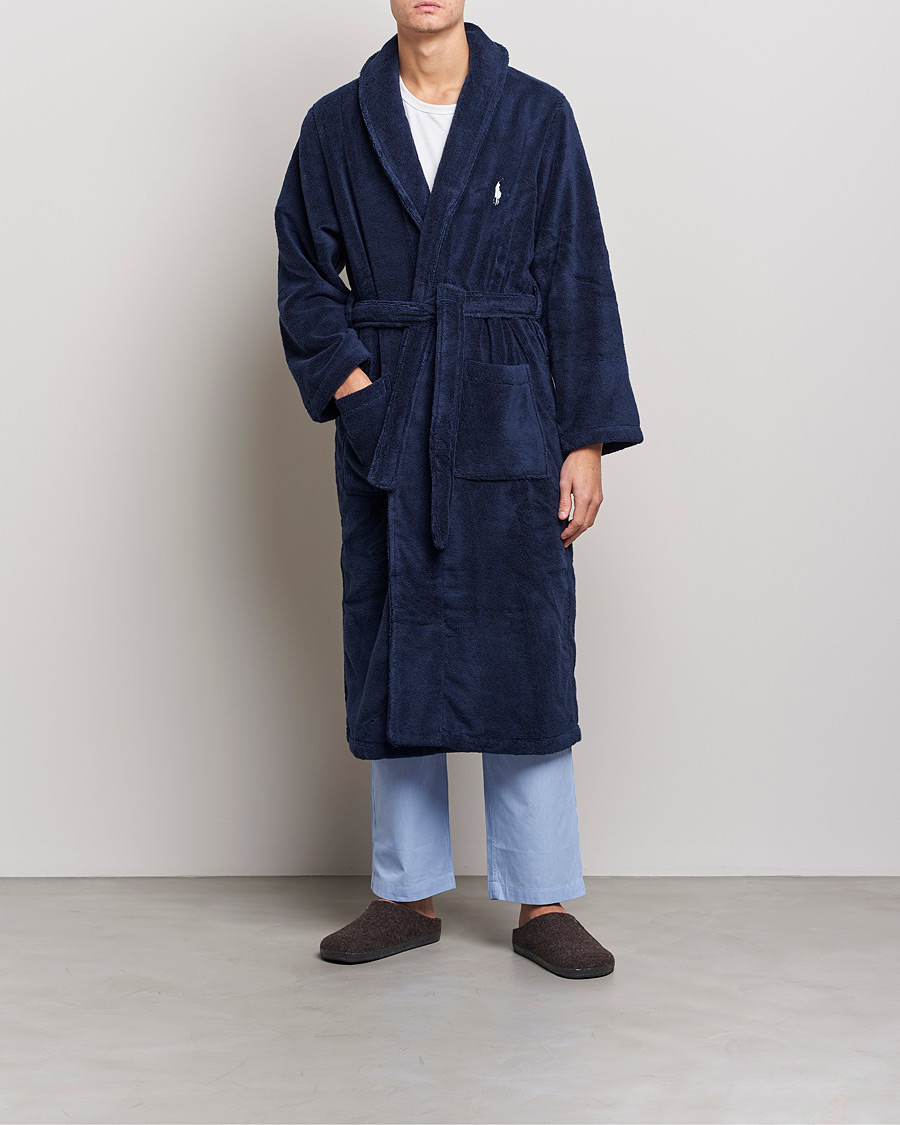 Herre | Loungewear-avdelingen | Polo Ralph Lauren | Shawl Robe Navy