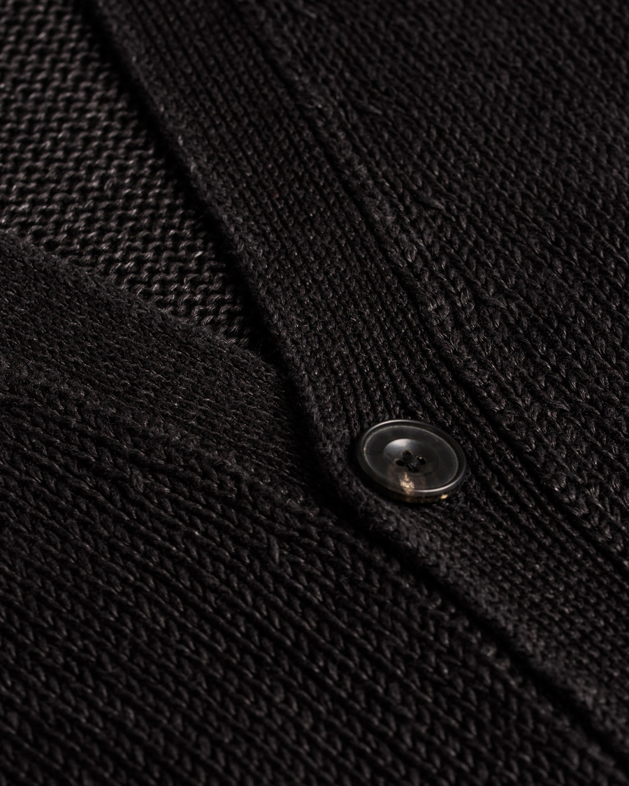 Herre | Gensere | Polo Ralph Lauren | Linen Cardigan Polo Black