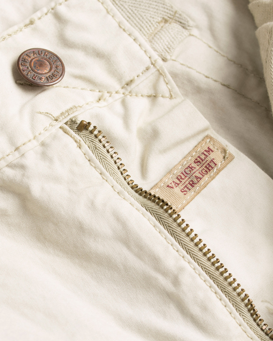 Herre | Bukser | Polo Ralph Lauren | Varick Slim 5-Pocket Pant Classic Stone