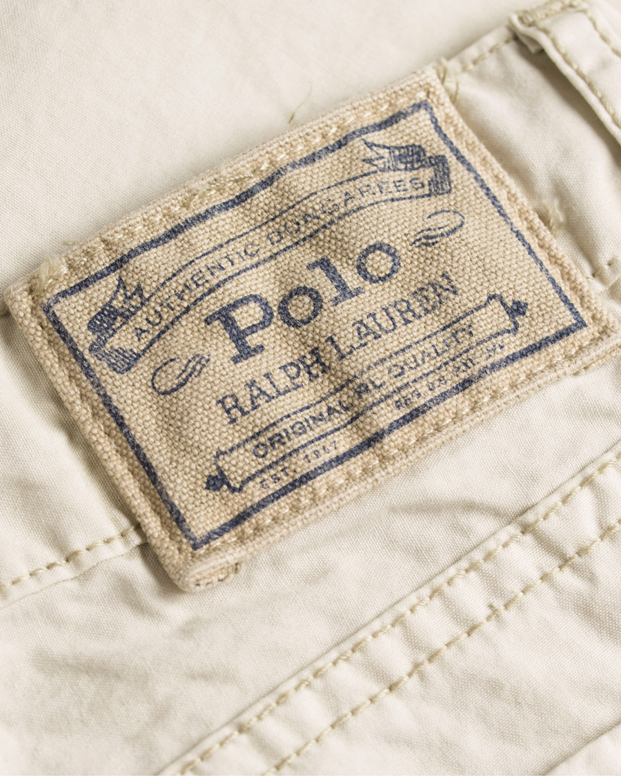 Herre | Bukser | Polo Ralph Lauren | Varick Slim 5-Pocket Pant Classic Stone