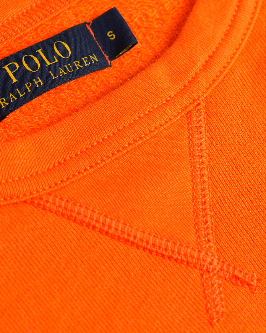 Herre | Gensere | Polo Ralph Lauren | Terry Sweatshirt Bright Signal Orange