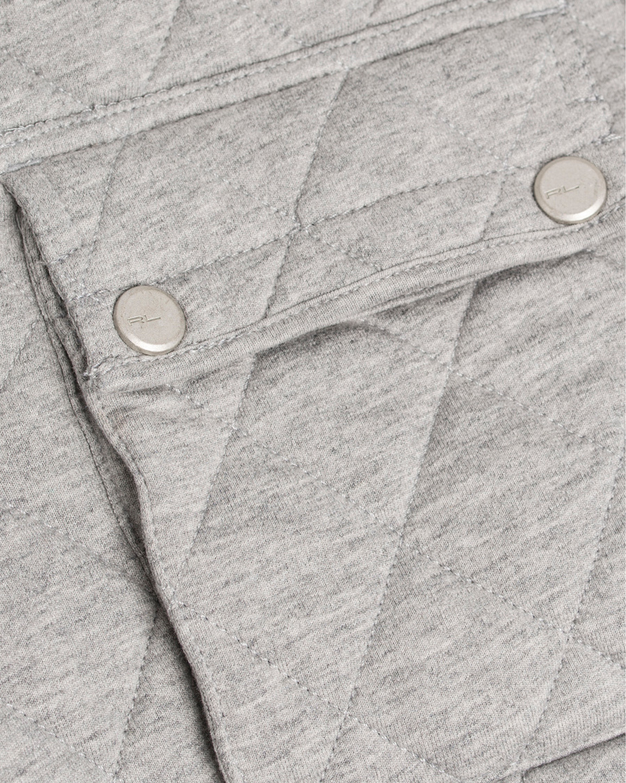 Herre | Jakker | Polo Ralph Lauren | Full-Zip Moto Jacket Rugby Heather