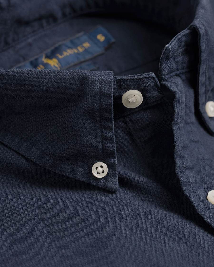 Herre | Skjorter | Polo Ralph Lauren | Slim Fit Oxford Shirt Newport Navy