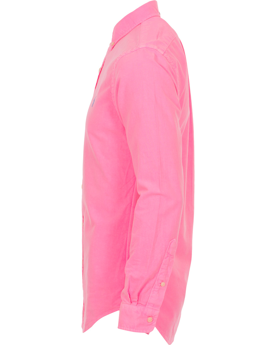 Herre | Skjorter | Polo Ralph Lauren | Slim Fit Oxford Shirt Electric Pink