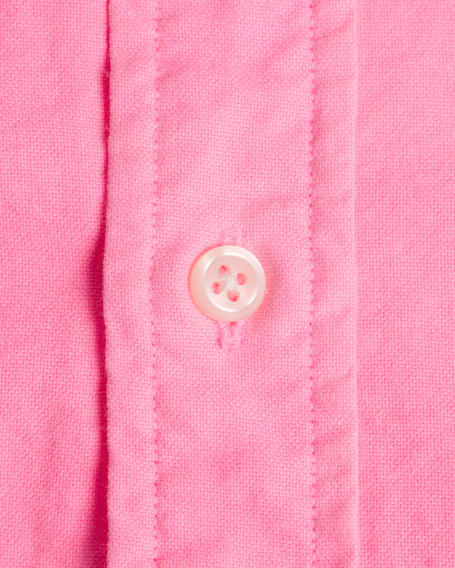 Herre | Skjorter | Polo Ralph Lauren | Slim Fit Oxford Shirt Electric Pink