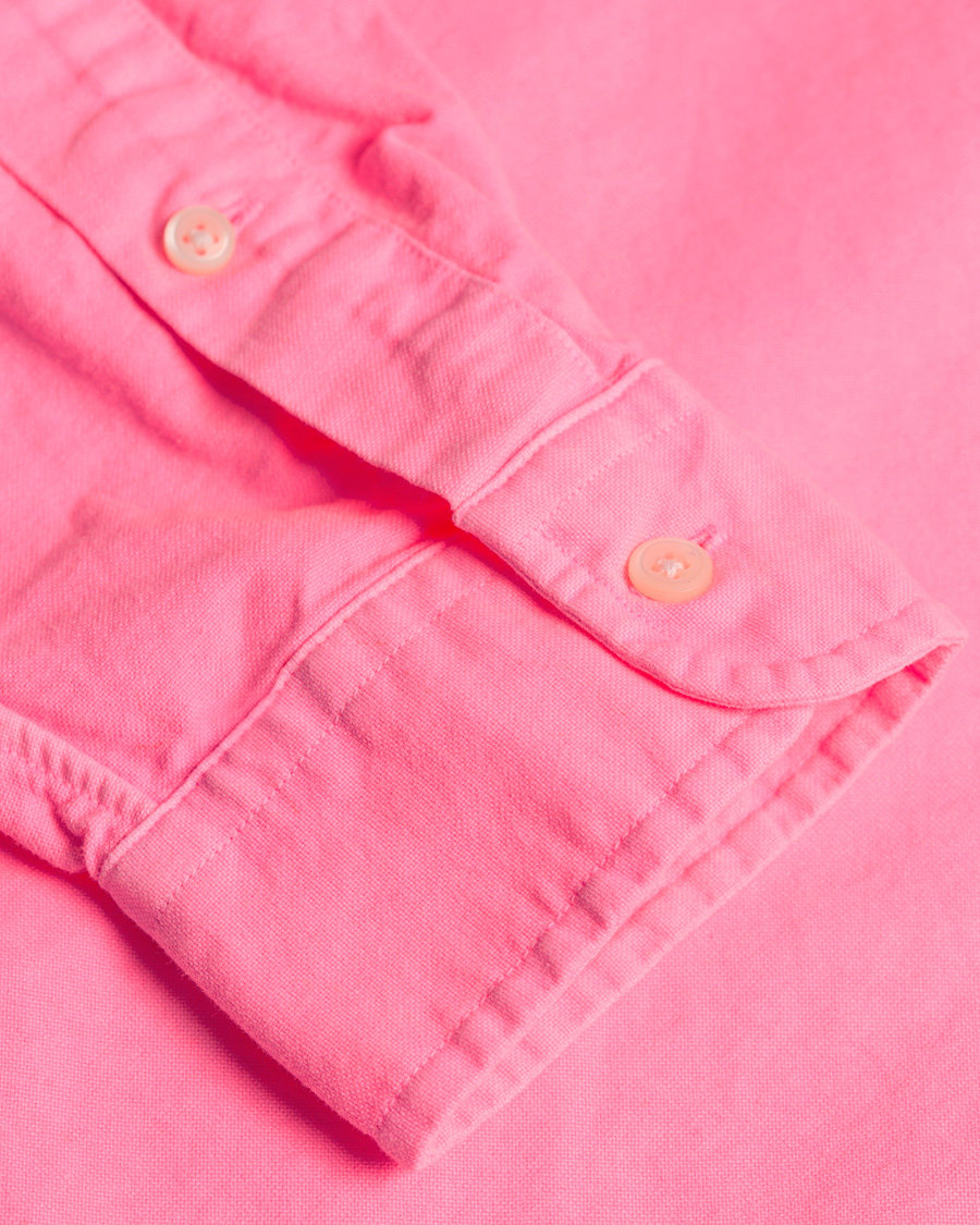 Herre | Skjorter | Polo Ralph Lauren | Slim Fit Oxford Shirt Electric Pink