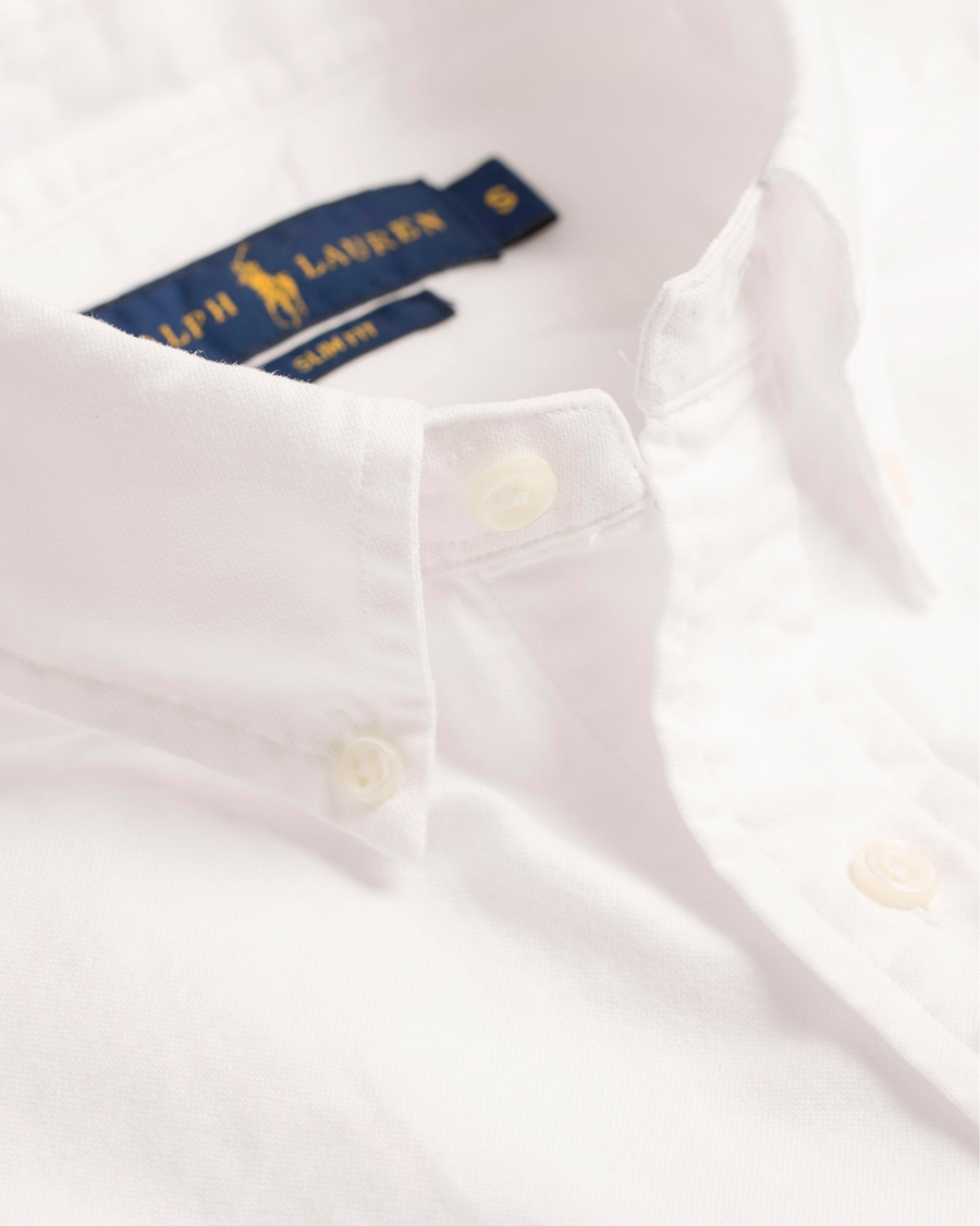 Herre | Skjorter | Polo Ralph Lauren | Core Fit Oxford Shirt White