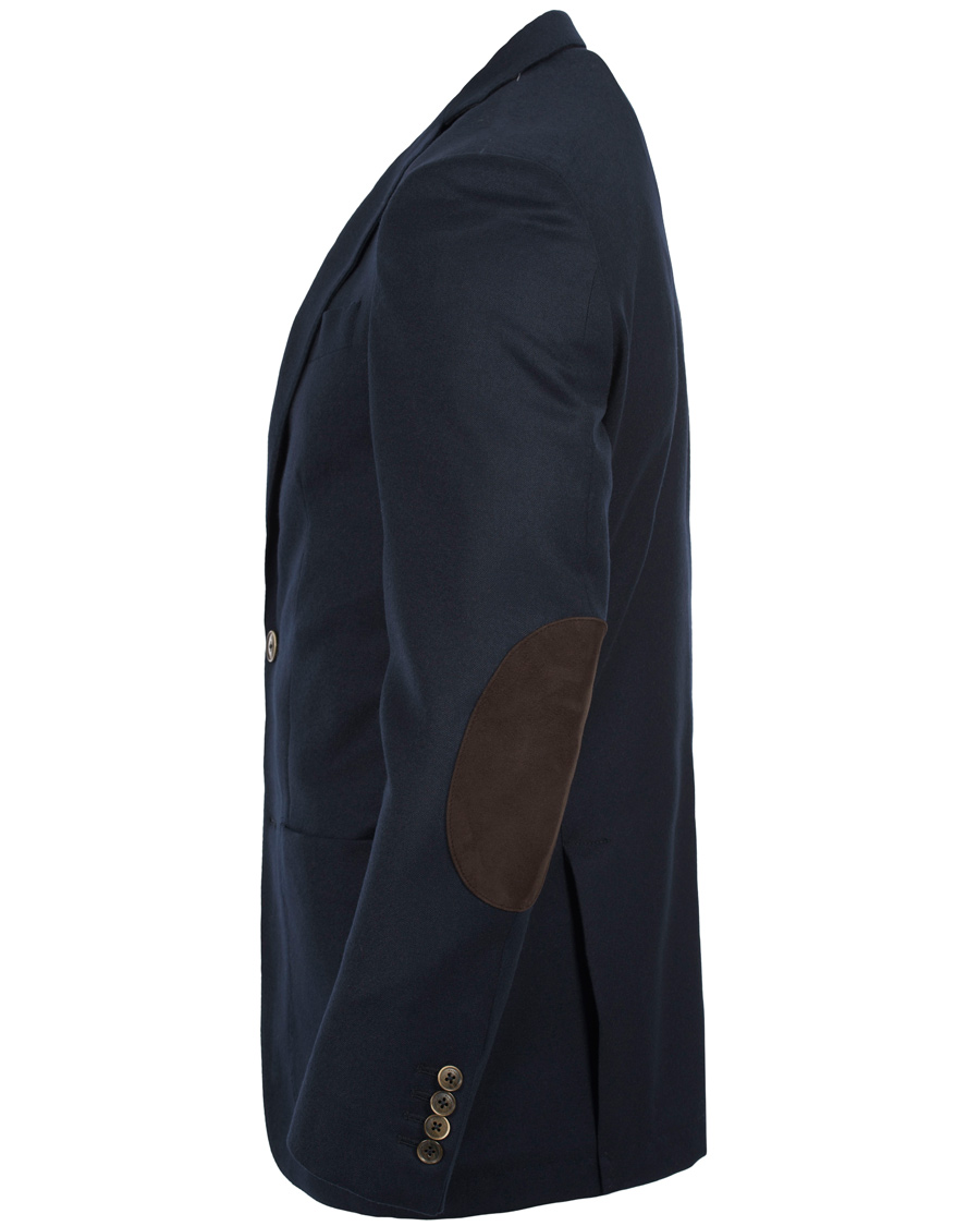 Herre | Dressjakker | Hackett | Flannel Blazer Navy