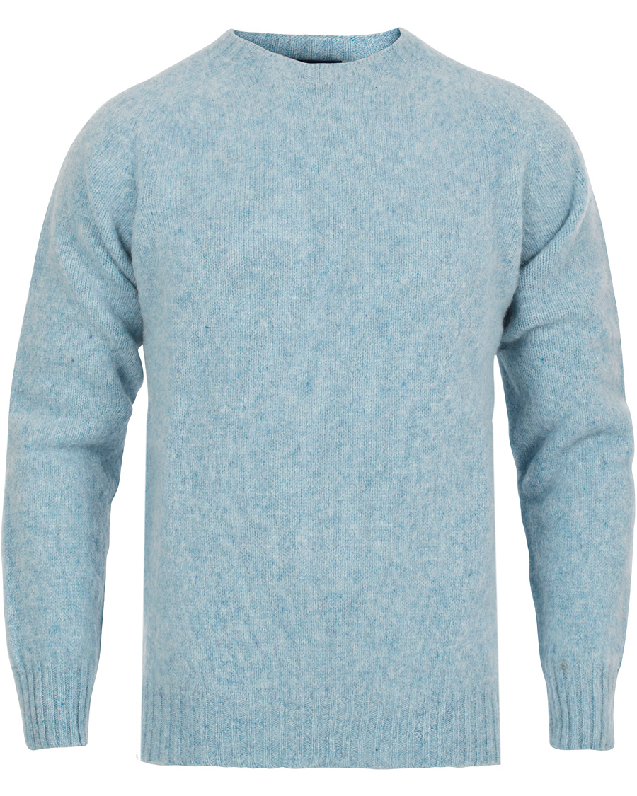 Herre | Gensere | Polo Ralph Lauren | Shaggy Crew Neck Sweater Court Blue Heather