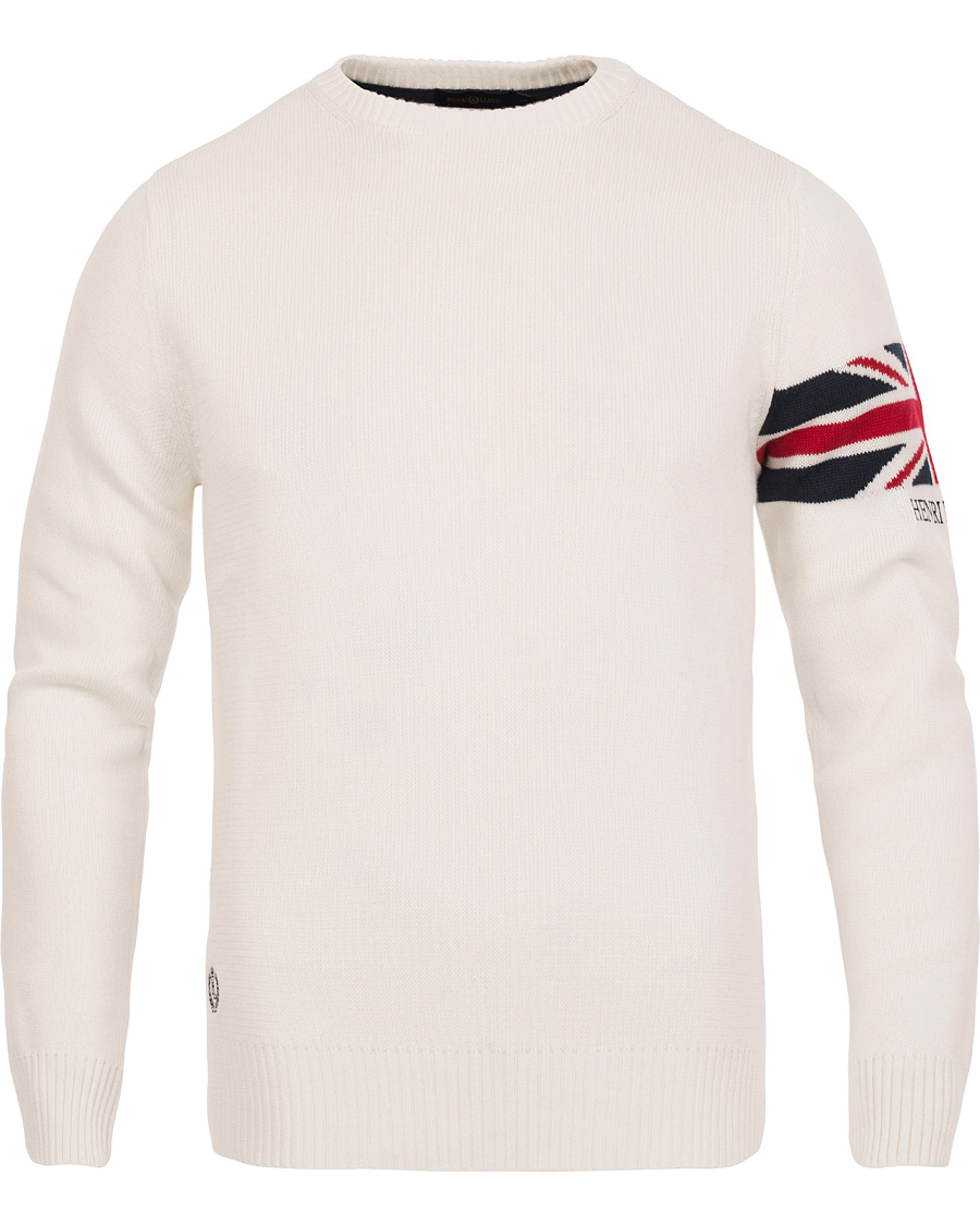 Herre | Gensere | Henri-Lloyd | Henri Lloyd Arley Regular Crew Neck Knit Sweater Surf