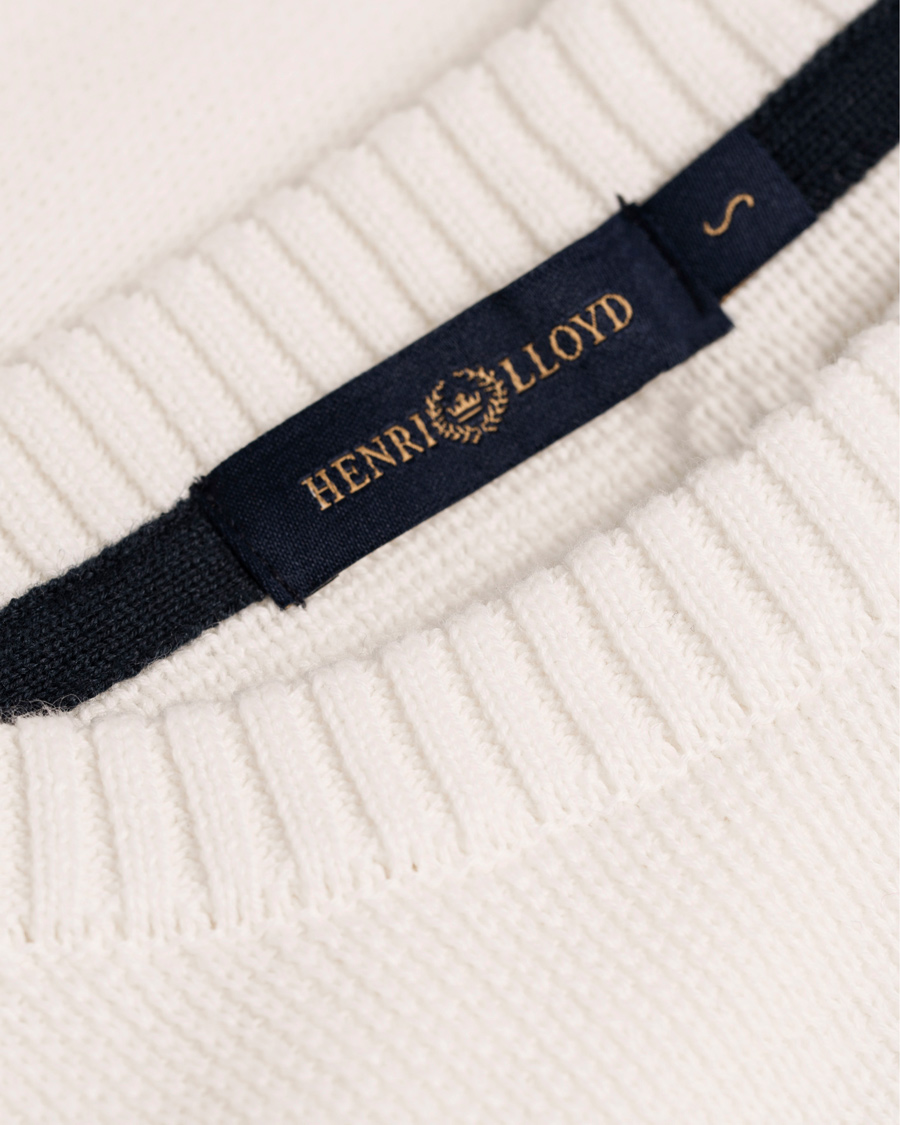 Herre | Gensere | Henri-Lloyd | Henri Lloyd Arley Regular Crew Neck Knit Sweater Surf
