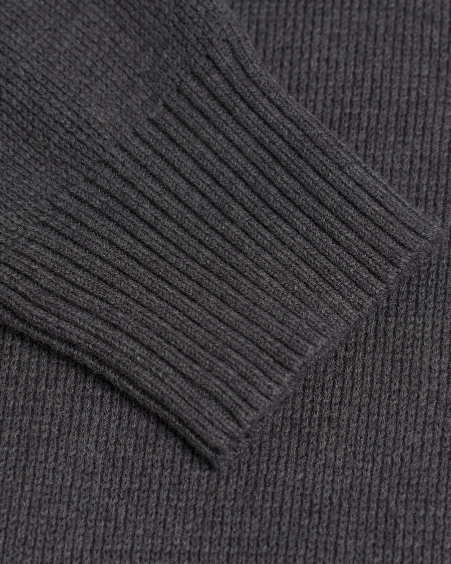 Herre | Gensere | Henri-Lloyd | Henri Lloyd Arley Regular Half Zip Knit Sweater Graphite