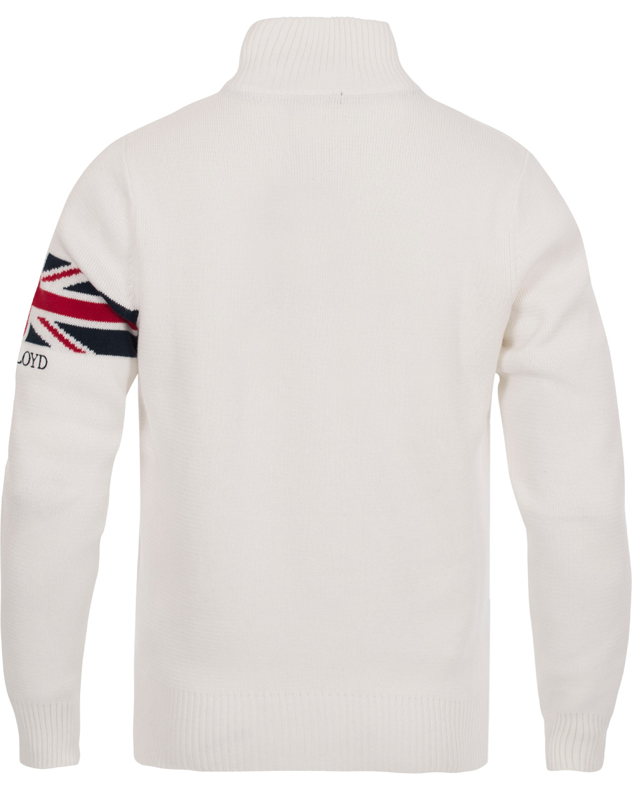 Herre | Gensere | Henri-Lloyd | Henri Lloyd Arley Regular Half Zip Knit Sweater Surf