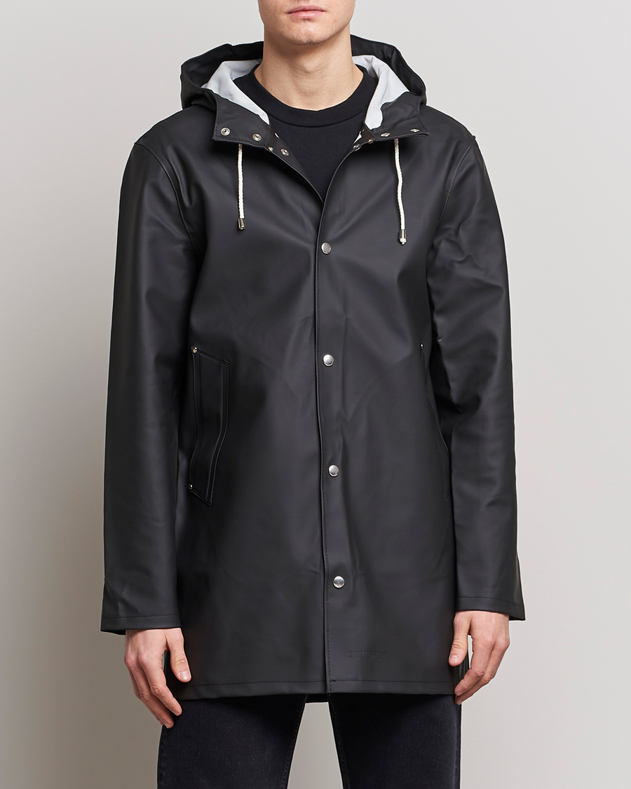 Herre | Regnjakker | Stutterheim | Stockholm Raincoat Black