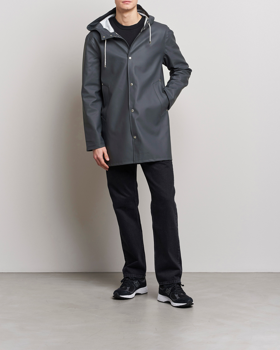 Herre | Jakker | Stutterheim | Stockholm Raincoat Charcoal