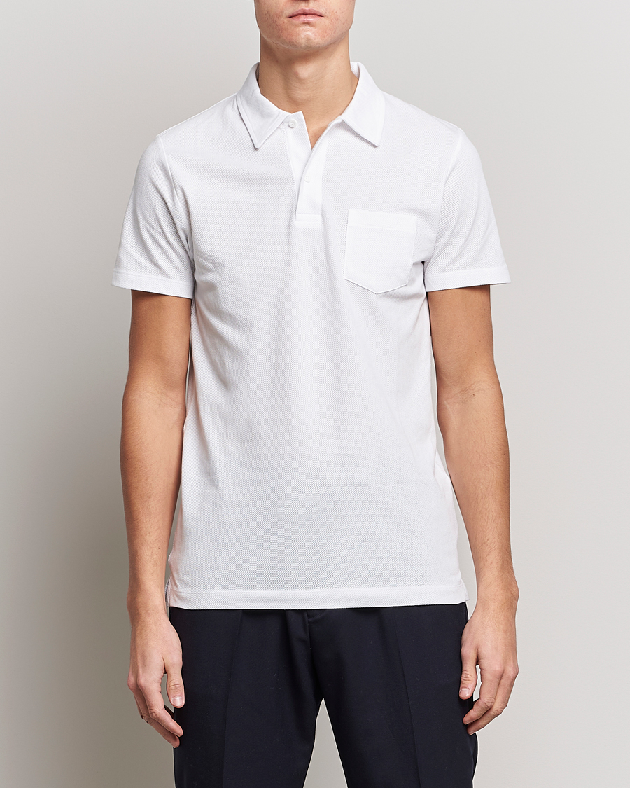 Herre | Avdelinger | Sunspel | Riviera Polo Shirt White