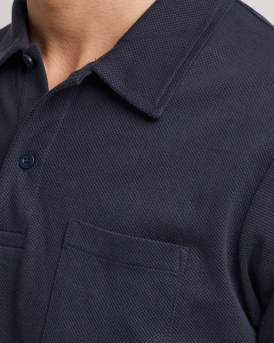 Herre | Pikéer | Sunspel | Riviera Polo Shirt Navy