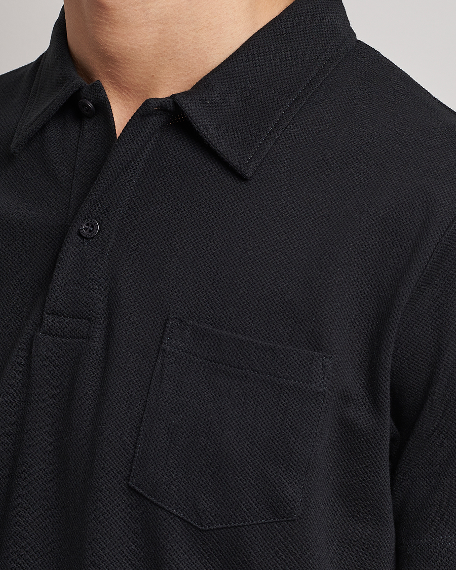 Herre | Pikéer | Sunspel | Riviera Polo Shirt Black