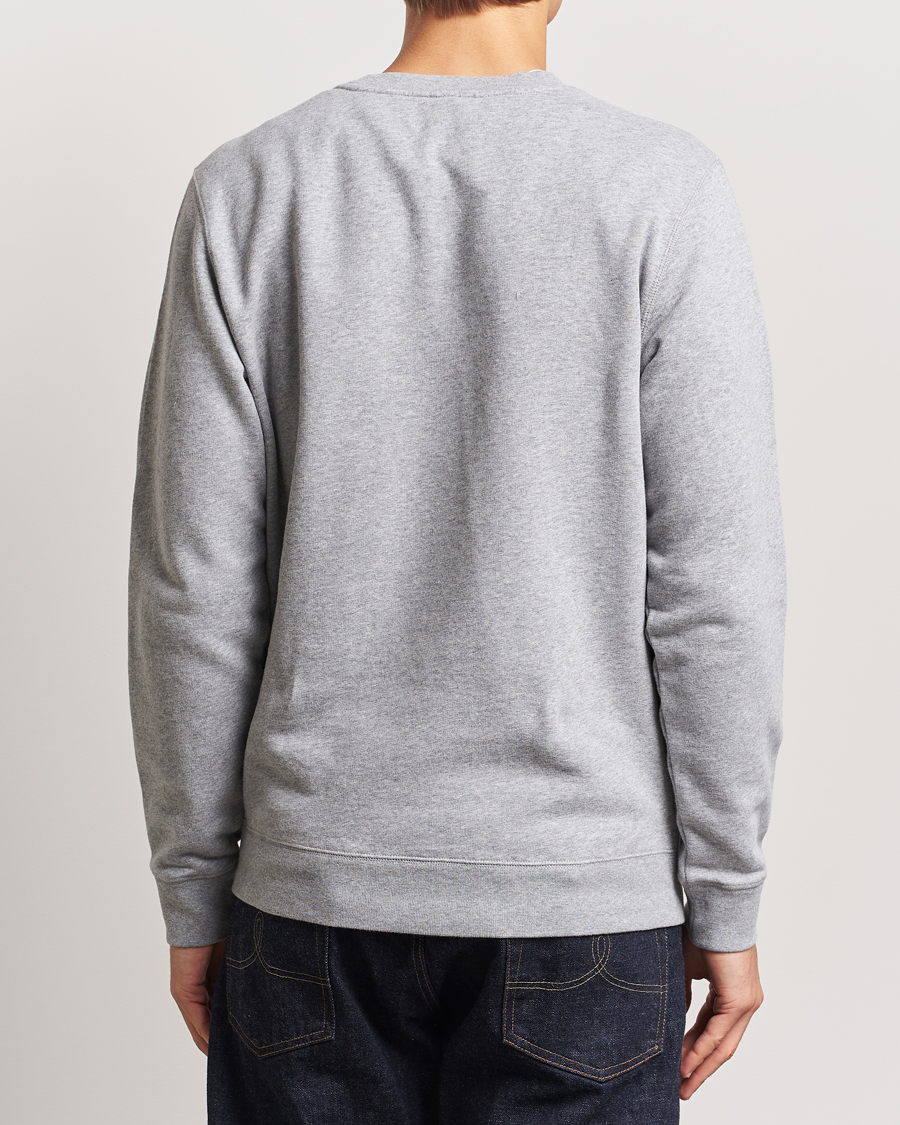 Herre | Gensere | Sunspel | Loopback Sweatshirt Grey Melange
