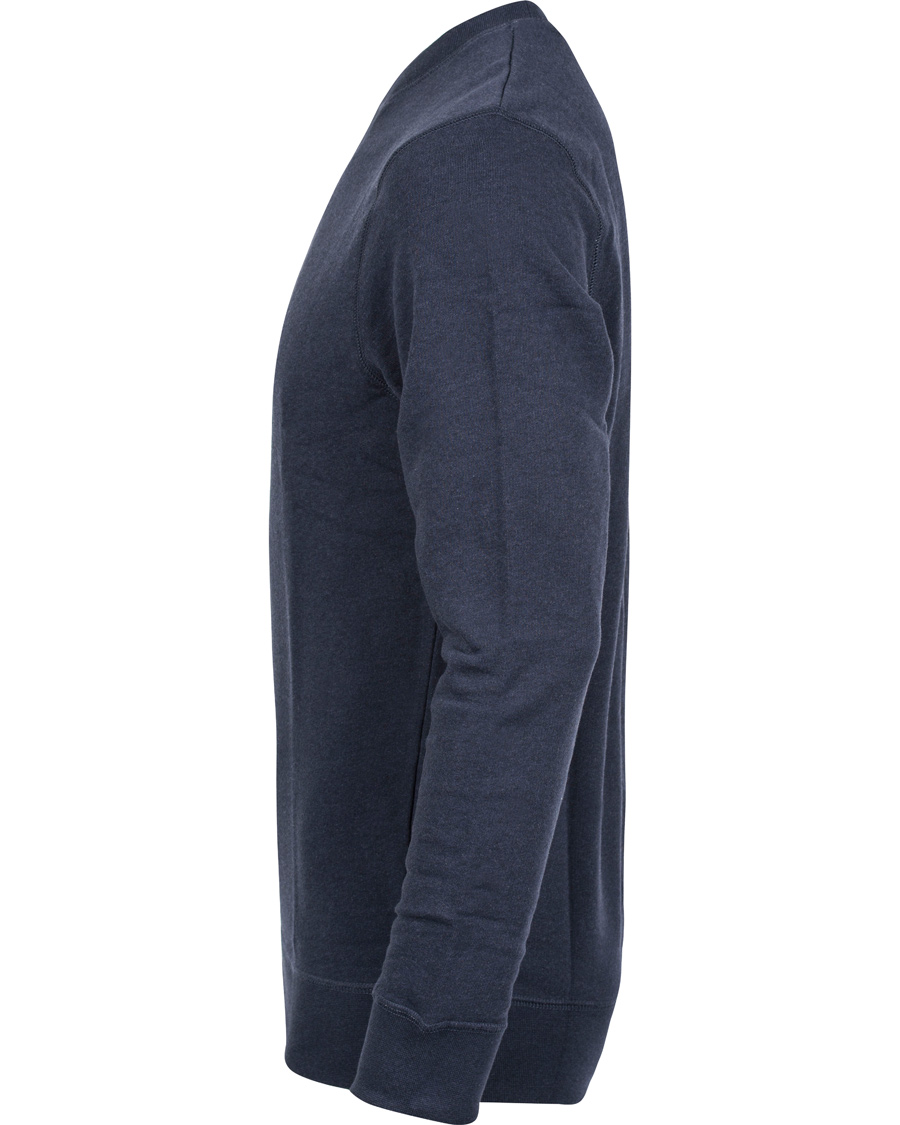 Herre | Gensere | Sunspel | Loopback Sweatshirt Navy Melange