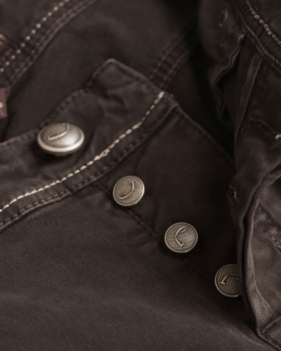 Herre | Bukser | Jacob Cohën | 622 Slim 5-Pocket Pants Dark Brown