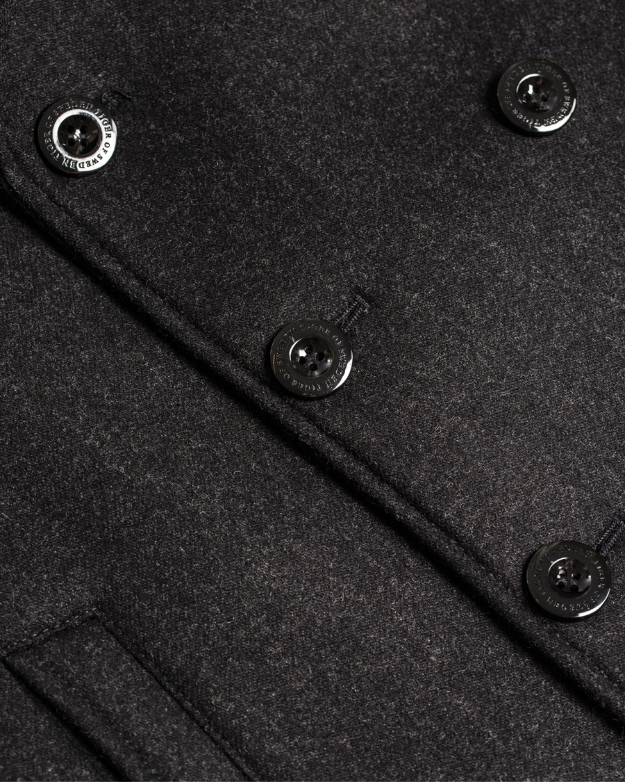 Herre | Jakker | Tiger of Sweden | Majors 3 Wool Peacoat Dark Grey