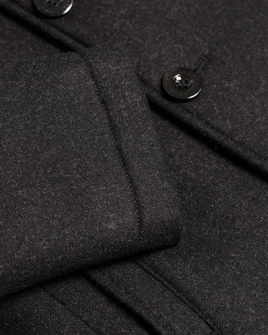 Herre | Jakker | Tiger of Sweden | Majors 3 Wool Peacoat Dark Grey