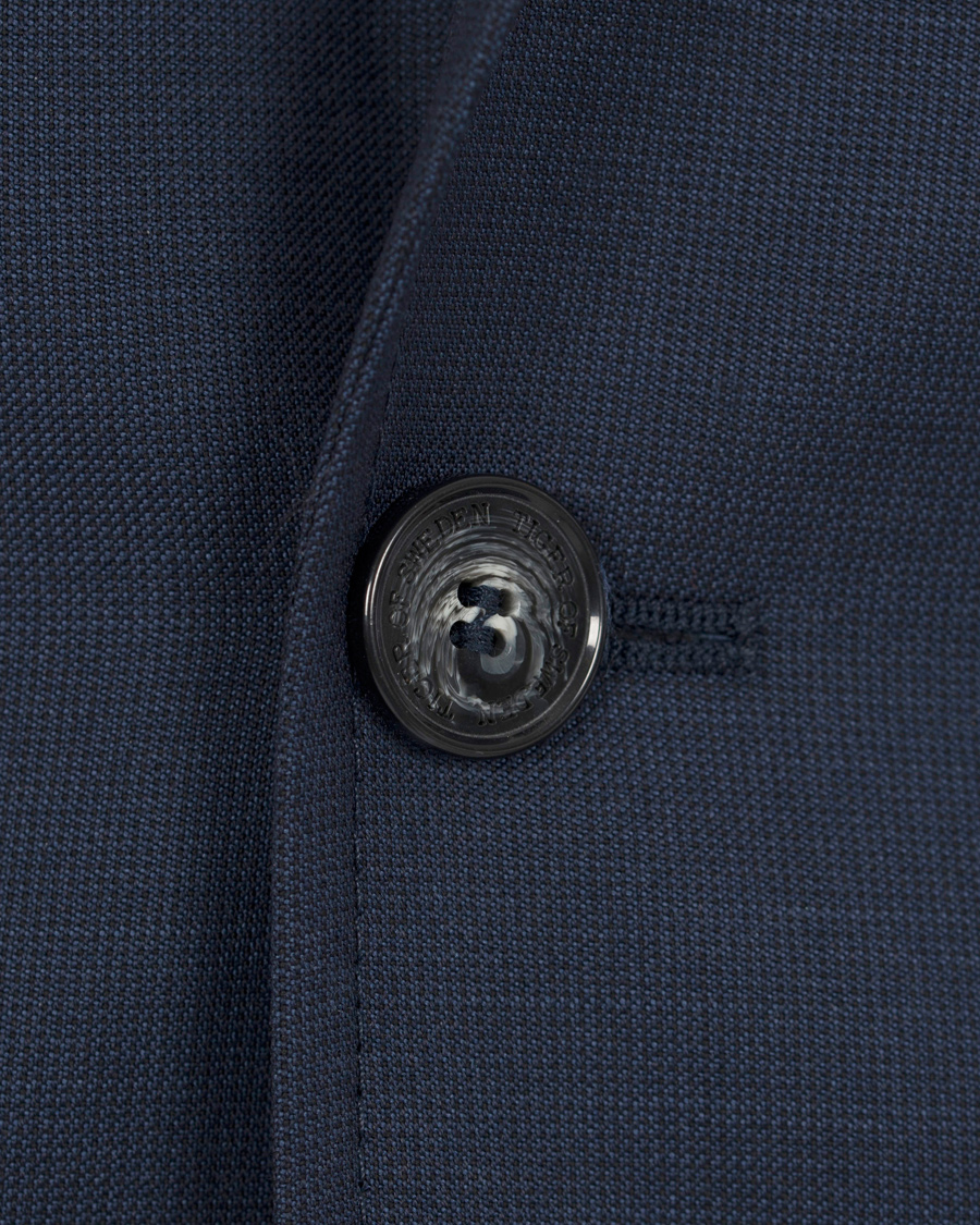 Herre | Dressjakker | Tiger of Sweden | Nedvin Marzotto Wool Blazer Sky Captain Navy 52