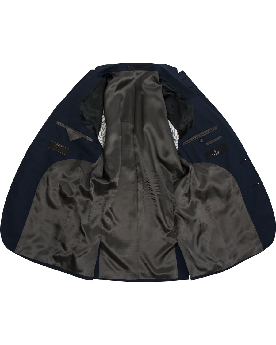 Herre | Dressjakker | Tiger of Sweden | Nedvin Marzotto Wool Blazer Sky Captain Navy 52