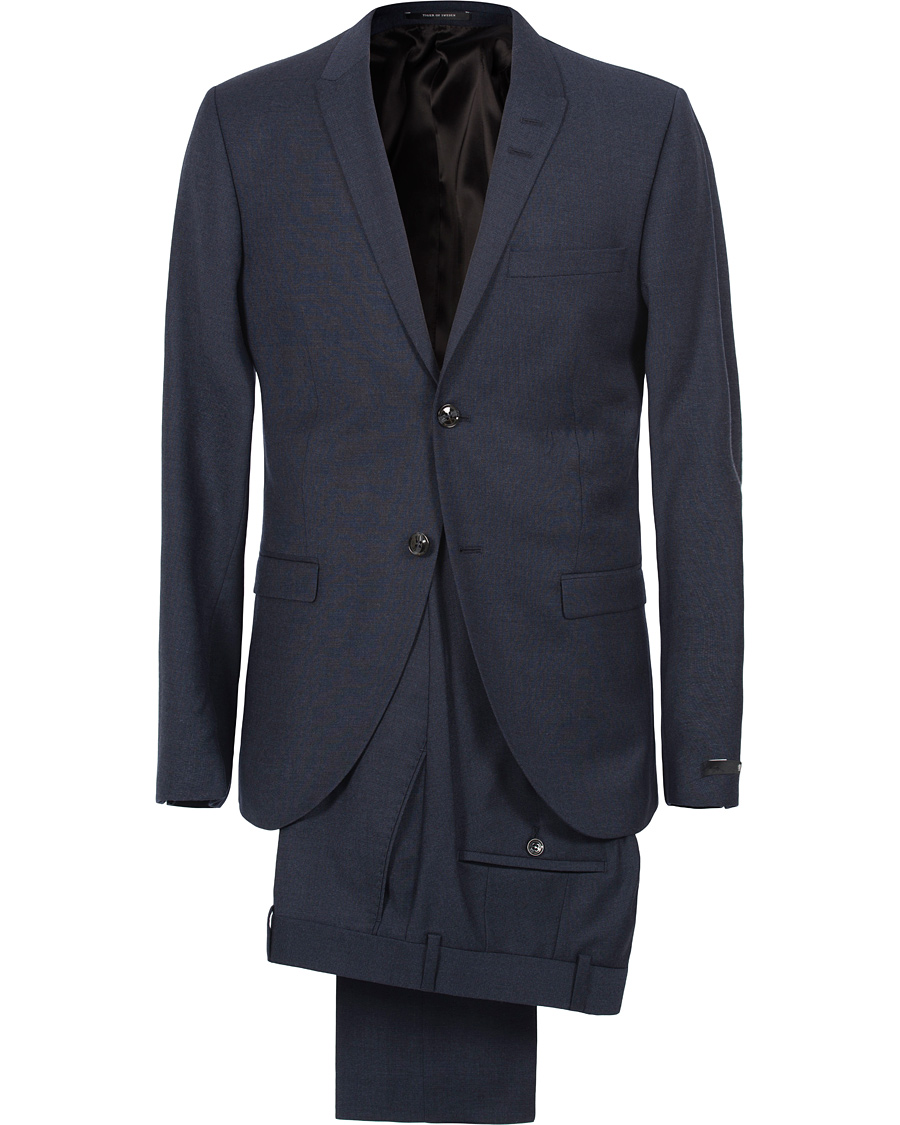 Herre | Dresser | Tiger of Sweden | Evert 14 Wool Suit Navy Blue
