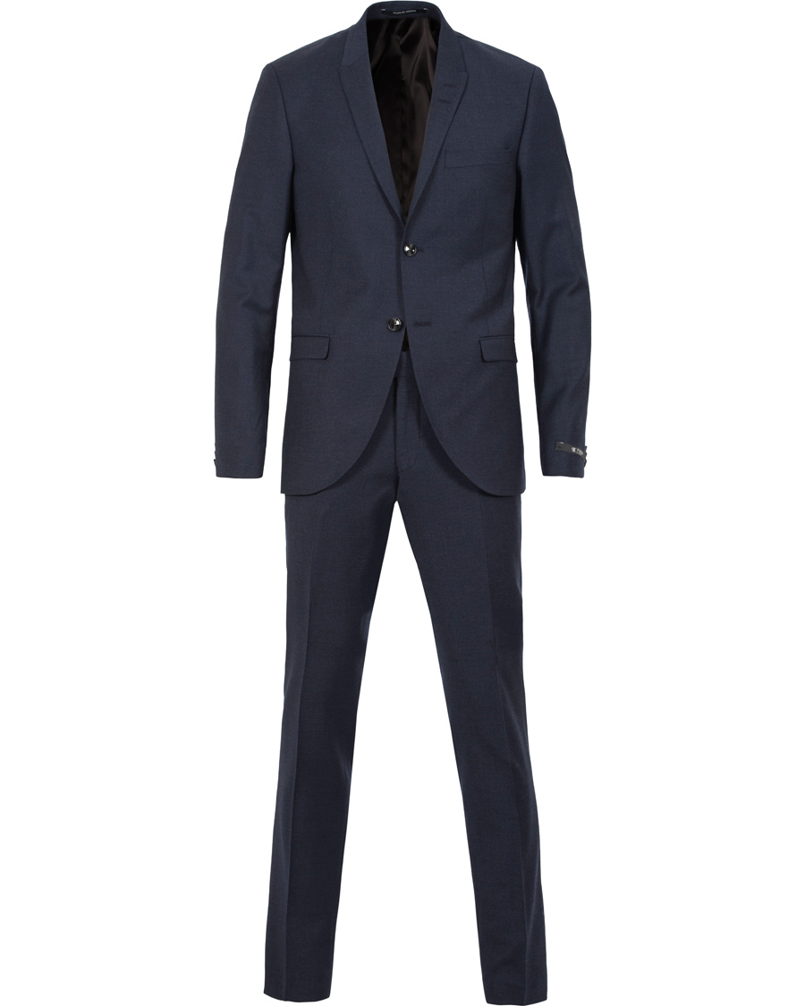 Herre | Dresser | Tiger of Sweden | Evert 14 Wool Suit Navy Blue