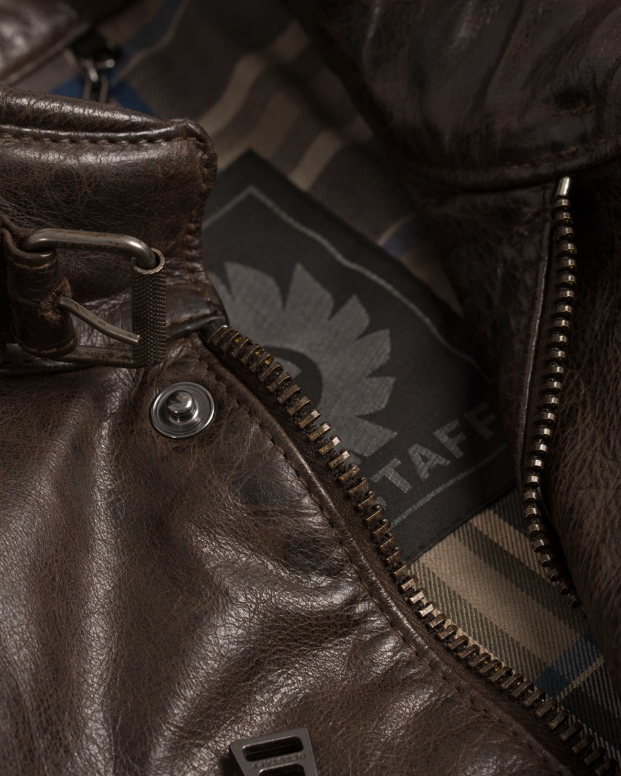Herre | Jakker | Belstaff | Weybridge Leather Jacket Black/Brown