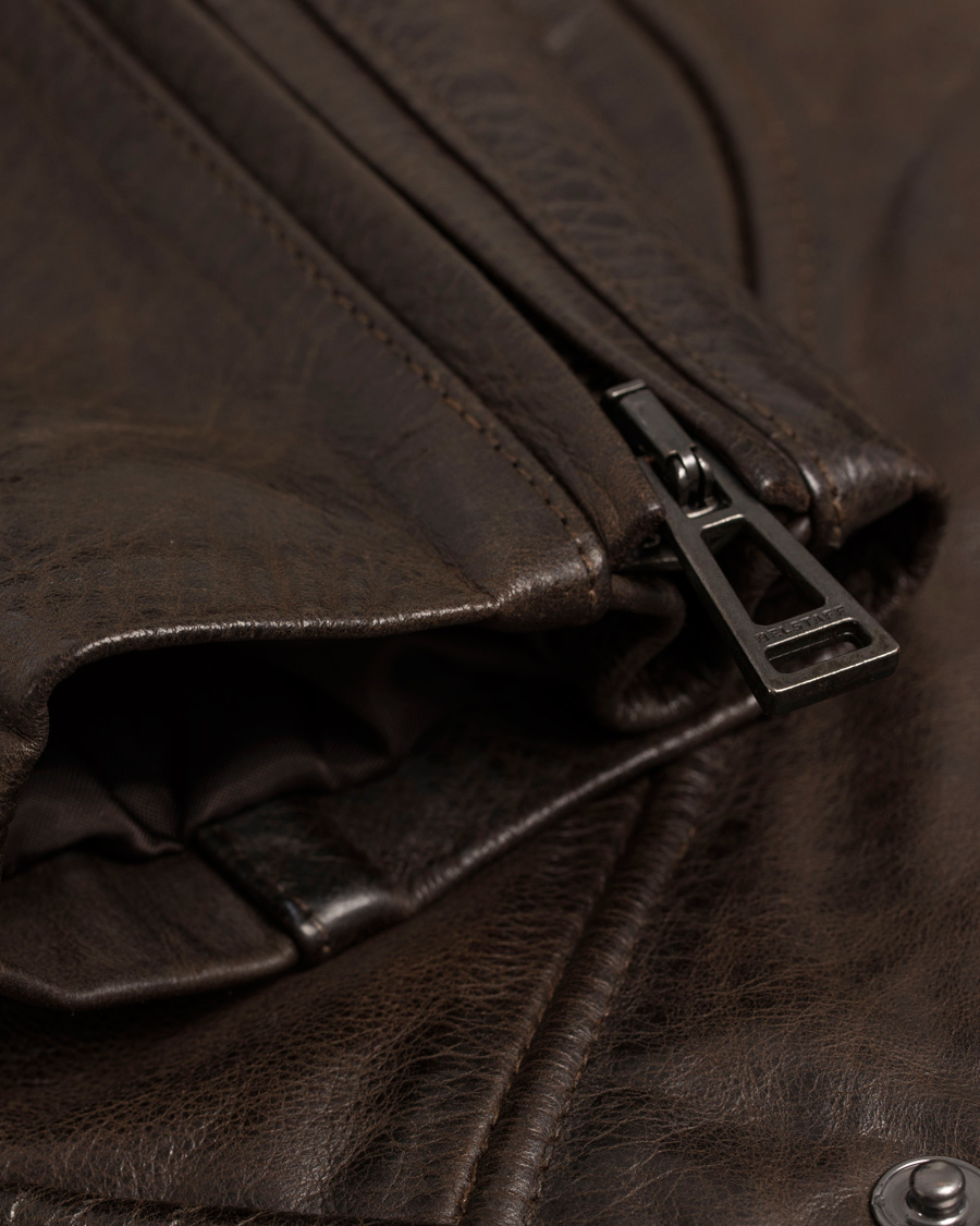 Herre | Jakker | Belstaff | Weybridge Leather Jacket Black/Brown