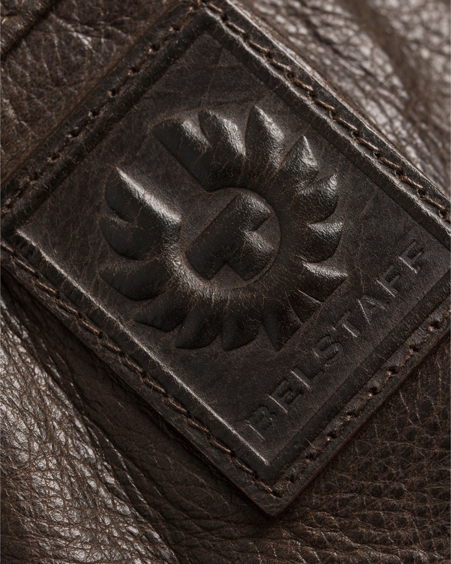 Herre | Jakker | Belstaff | Weybridge Leather Jacket Black/Brown