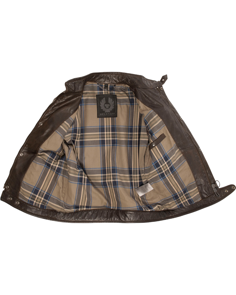 Herre | Jakker | Belstaff | Weybridge Leather Jacket Black/Brown