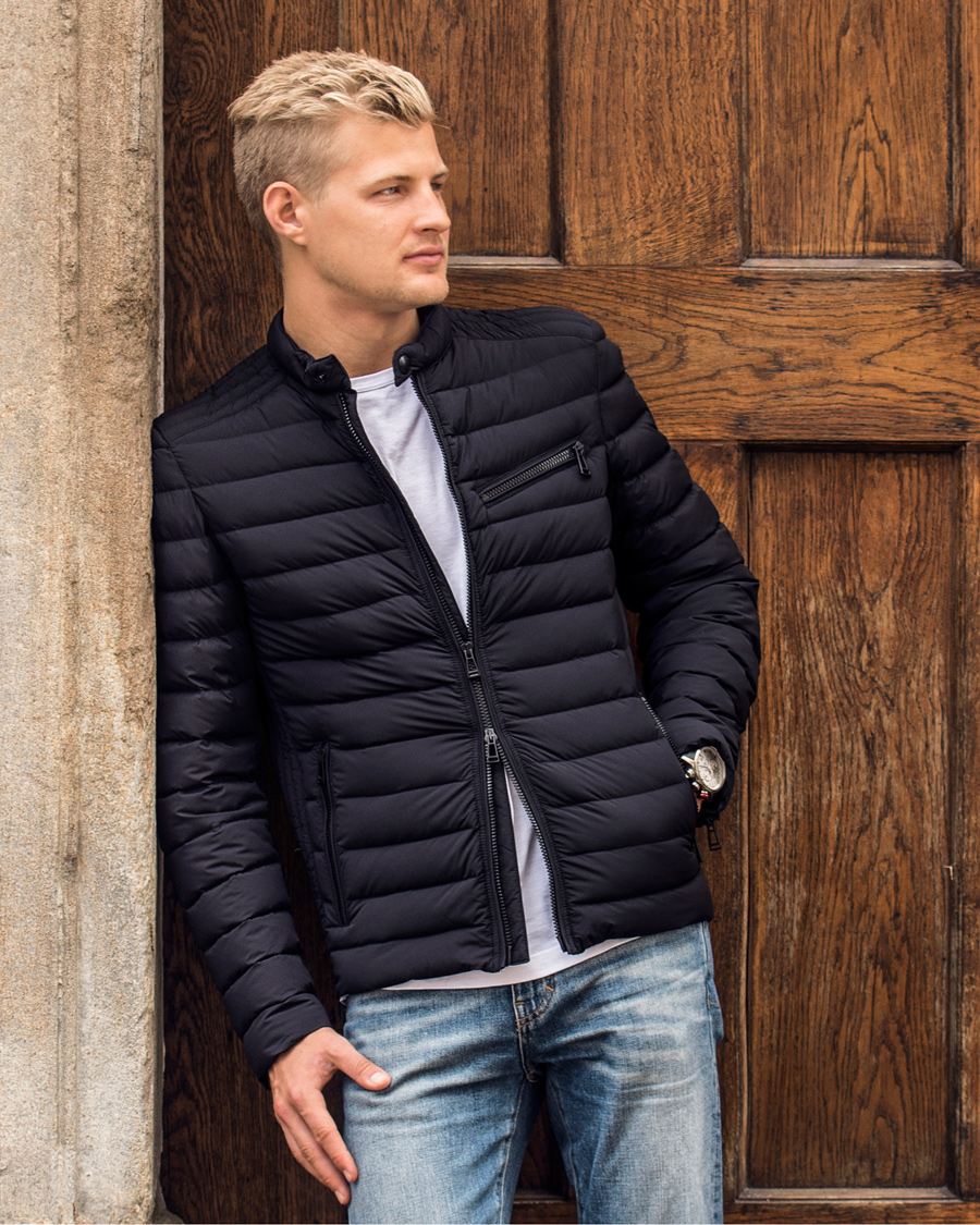 Herre | Jakker | Belstaff | Tamworth Stretch Down Jacket Black