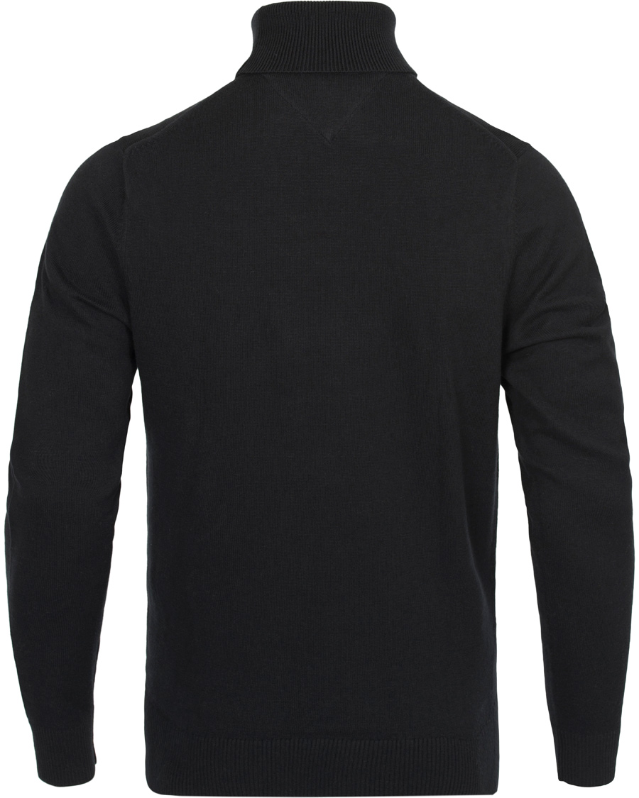 Herre | Gensere | Tommy Hilfiger | Pima Cotton Cashmere Roll Neck Black