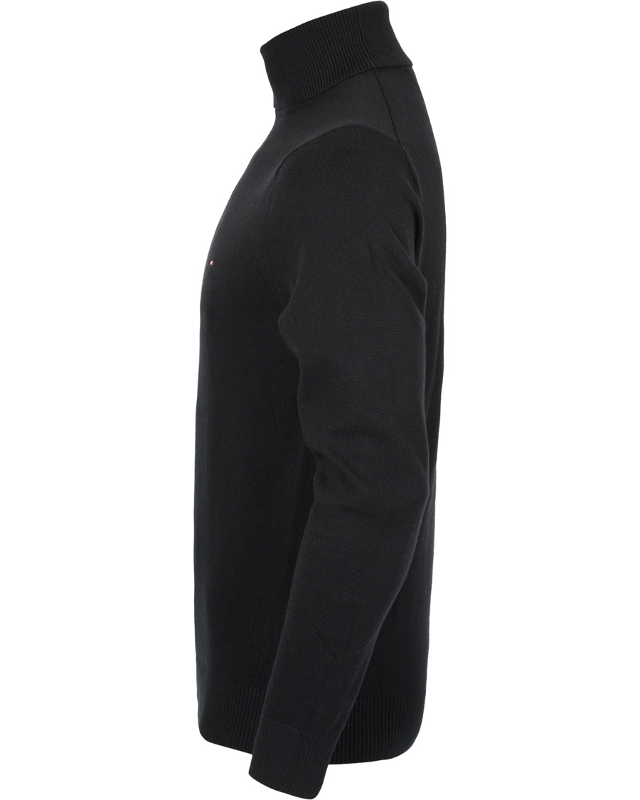 Herre | Gensere | Tommy Hilfiger | Pima Cotton Cashmere Roll Neck Black