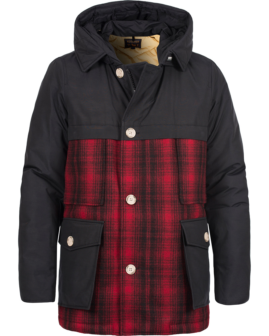 Herre | Jakker | Woolrich | Stag Wool Parka New Black