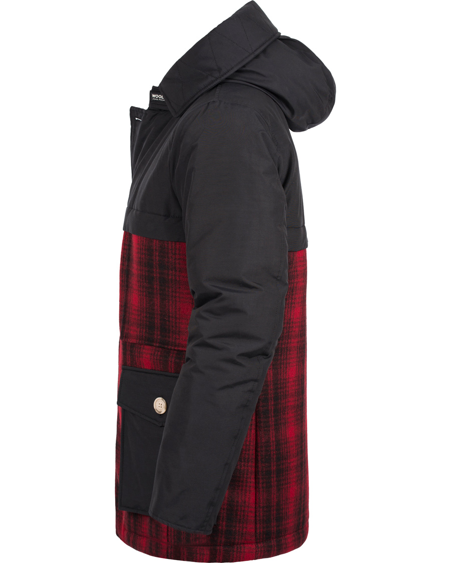 Herre | Jakker | Woolrich | Stag Wool Parka New Black
