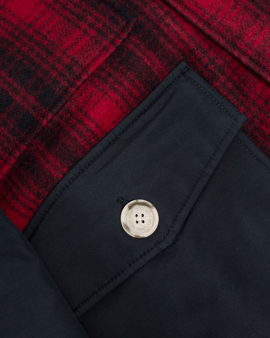 Herre | Jakker | Woolrich | Stag Wool Parka New Black