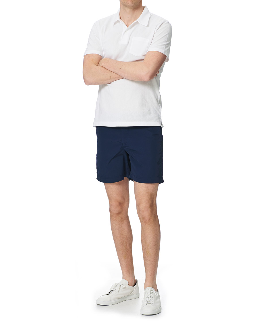 Herre | Badeshorts | Orlebar Brown | Bulldog Medium Length Swim Shorts Navy